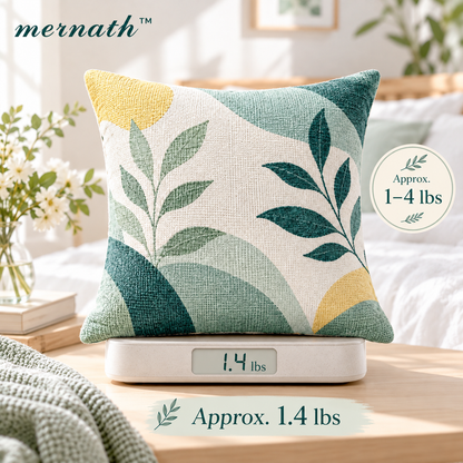 𝒎𝒆𝒓𝒏𝒂𝒕𝒉™ Woven Cotton Accent Pillow Cover