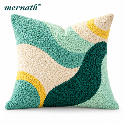 𝒎𝒆𝒓𝒏𝒂𝒕𝒉™ Textured Bouclé Decorative Throw Pillow