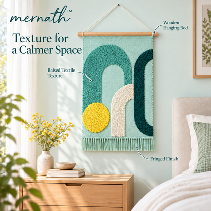 𝒎𝒆𝒓𝒏𝒂𝒕𝒉™ Textured Fabric Wall Hanging