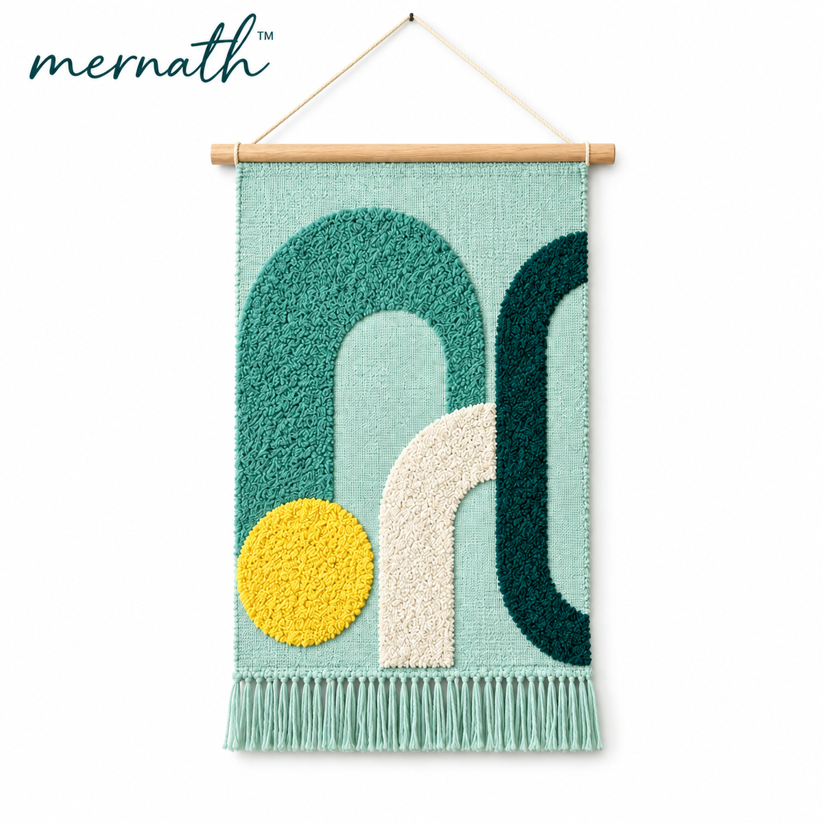 𝒎𝒆𝒓𝒏𝒂𝒕𝒉™ Textured Fabric Wall Hanging